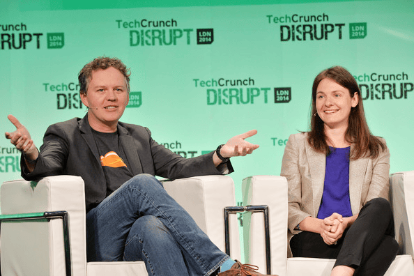 Techcrunch-Story-Foto der Cloudflare-Gründer