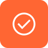 Yes check - Icon Tile