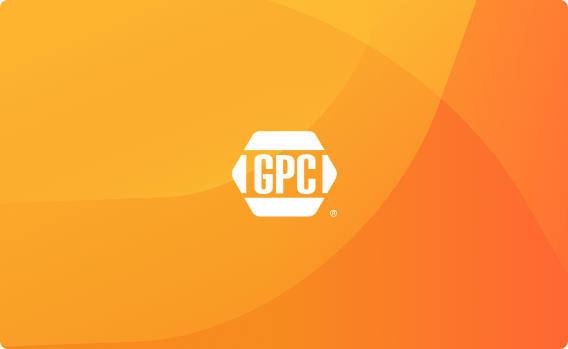 GPC orange background