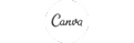 Canva logo white